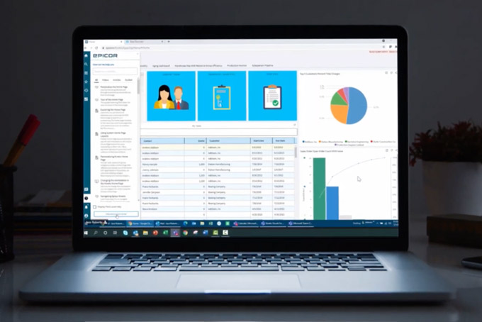 Epicor Software Laptop