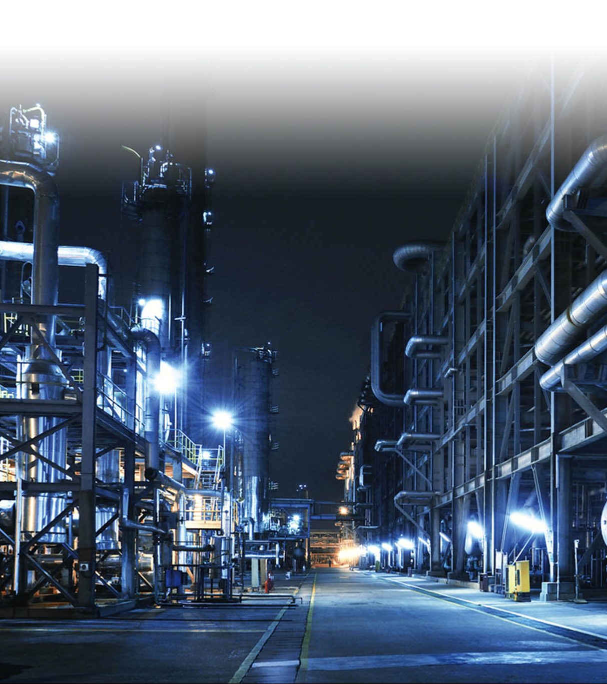 Image of an industrial environment to represent the different industries that can benefit from ERP implementation.