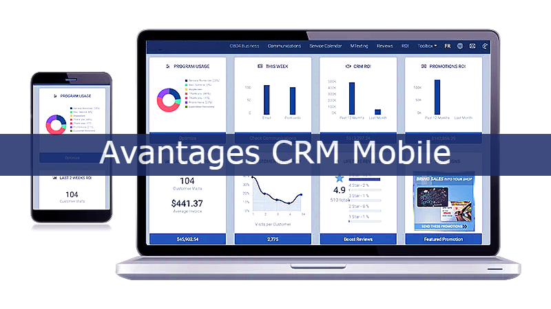 Les avantages d’un CRM mobile.