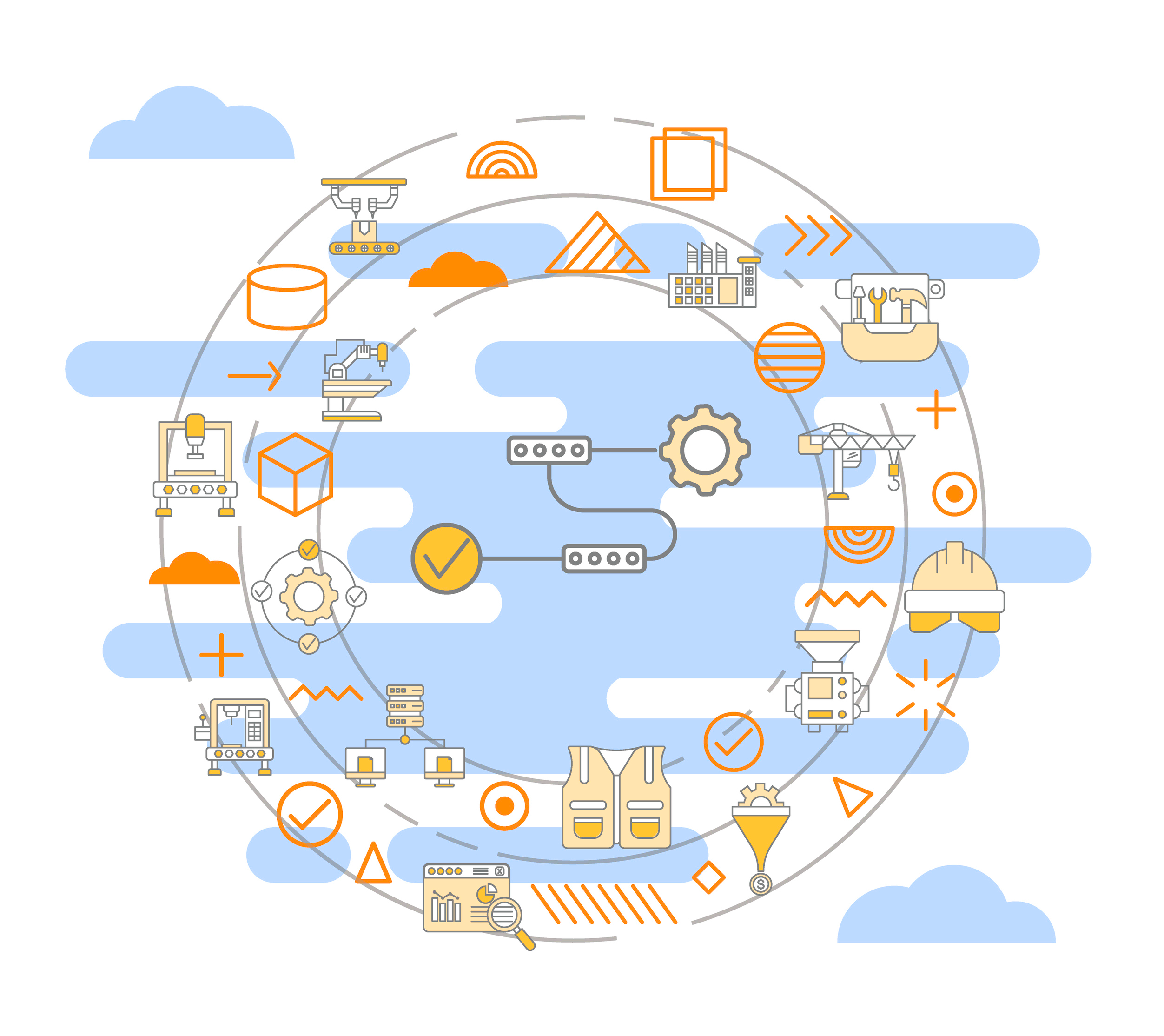 Production process management simplified with the right MES System.