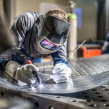 2) Robotic welding, a metal processing service offered by Matritech