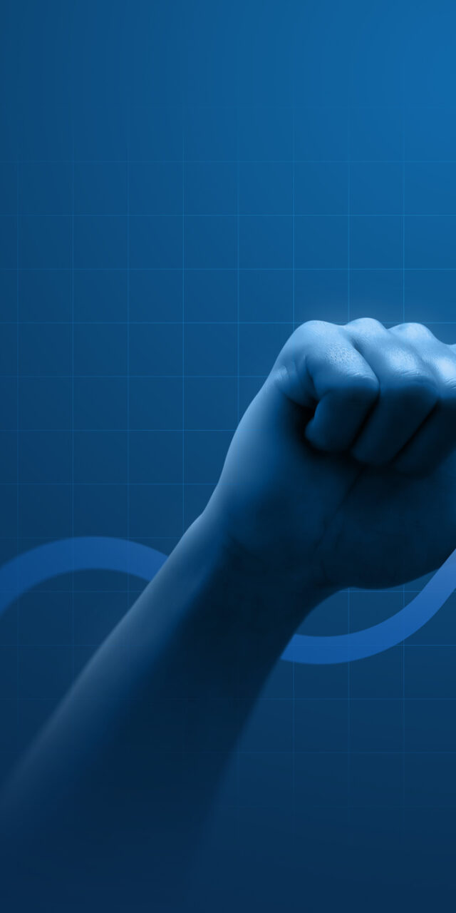 A hand and arrow pointing upwards to represent how Epicor cloud ERP helps companies grow. A hand and arrow pointing upwards to represent how Epicor cloud ERP helps companies grow.
