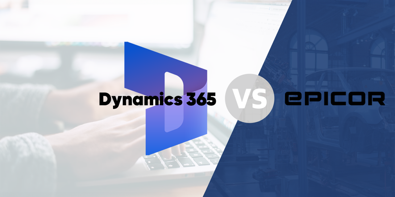 Epicor ERP cloud vs Dynamics 365: guide comparatif complet