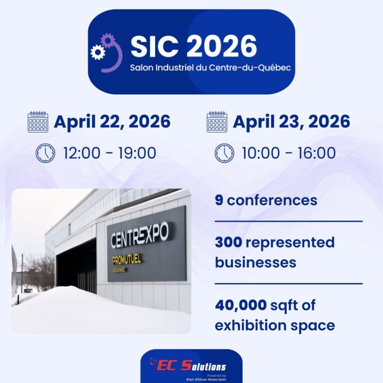 ECSolution promotional banner announcing the dates of the SIC 2026 event.